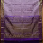 Pure Silk Sarees - Dual Shade Lilac SASPS38504 - Image 3