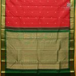 Pure Silk Sarees - Dark Red SASPS38508 - Image 3