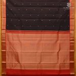 Pure Silk Sarees - Deep Brown SASPS38509 - Image 3