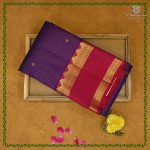 Pure Silk Sarees - Dual Shade Dark Purple SASPS38513
