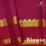 Pure Silk Sarees - Dual Shade Dark Purple SASPS38513 - Image 2