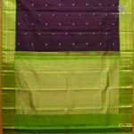 Pure Silk Sarees - Dark Jamun Purple SASPS38514 - Image 3