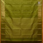 Pure Silk Sarees - Olive Green SASPS38515 - Image 3