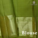 Pure Silk Sarees - Olive Green SASPS38515 - Image 2