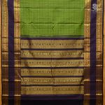 Pure Silk Sarees - Mehandi Green SASPS38517 - Image 3