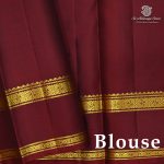Pure Silk Sarees - Dark Beige SASPS38522 - Image 2