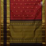 Pure Silk Sarees - Maroon SASPS38523 - Image 3