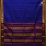 Pure Silk Sarees - Dark Navy Blue SASPS38524 - Image 3