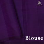 Pure Silk Sarees - Dark Lilac SASPS38526 - Image 2