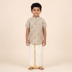 UGA Kids Kurta - Beige SASK0038542