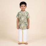 UGA Kids Kurta - Multicolor SASK0038548