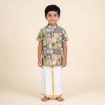 UGA Kids Kurta - Multicolor SASK0038552