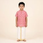 UGA Kids Kurta - Pink SASK0038557