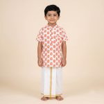 UGA Kids Kurta - Off White SASK0038566