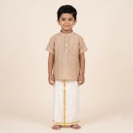 UGA Kids Kurta - Brass SASK0038568