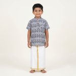 UGA Kids Kurta - Gray SASK0038570