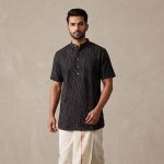 UGA Men's Kurtas - Black SASK0038578