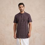 UGA Men's Kurtas - Jamun SASK0038579