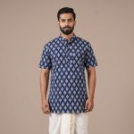 UGA Men's Kurtas - Dark Blue SASK0038584