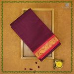 Kuravalli Cotton Sarees - Burgundy SASC38603