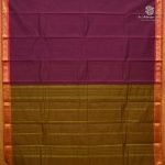 Kuravalli Cotton Sarees - Burgundy SASC38603 - Image 3