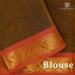 Kuravalli Cotton Sarees - Burgundy SASC38603 - Image 2