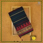 Kuravalli Cotton Sarees - Dark Peacock Green SASC38604