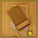 Kuravalli Cotton Sarees - Beigish Brown SASC38605