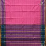 Kuravalli Cotton Sarees - Dark Pink SASC38606 - Image 3