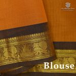 Kuravalli Cotton Sarees - Beigish Brown SASC38608 - Image 2