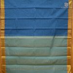 Kuravalli Cotton Sarees - Blue SASC38613 - Image 3