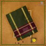 Devendra Cotton Sarees - Black Olive Green SASDC38618