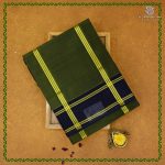 Devendra Cotton Sarees - Black Olive Green SASDC38620