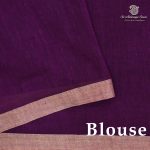 Kadhi Cotton Sarees - Dark Purple SASKC38626 - Image 2