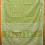 Kadhi Cotton Sarees - Pista Green SASKC38628 - Image 3