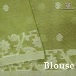 Kadhi Cotton Sarees - Pista Green SASKC38628 - Image 2