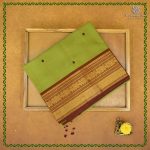 Chettinad Cotton Sarees - Dual Shade Lemon Green SASC38636