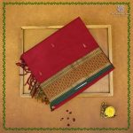 Chettinad Cotton Sarees - Kumkum Red SASC38638