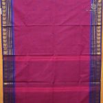 Chettinad Cotton Sarees - Wine Purple SASC38643 - Image 2