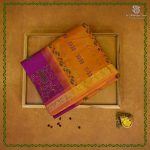 Semi Silk Cotton Printed Sarees – Neon Purple SASPC38659