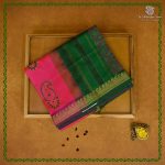Semi Silk Cotton Printed Sarees – Dual Shade Bright Pink SASPC38661