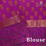 Semi Silk Cotton Printed Sarees – Mustard Yellow SASPC38667 - Image 2