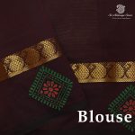 Semi Silk Cotton Printed Sarees – Beige SASPC38671 - Image 2