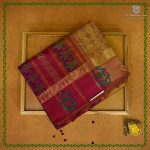 Semi Silk Cotton Printed Sarees – Dark Beige SASPC38675