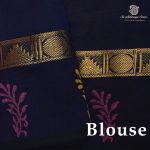 Semi Silk Cotton Printed Sarees – Mango Yellow SASPC38680 - Image 2