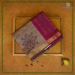 Semi Silk Cotton Printed Sarees – Pinkish Beige SASPC38681