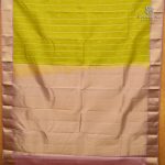 Pure Silk Sarees - Mustard Yellow SASPS38685 - Image 3