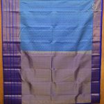 Pure Silk Sarees - Dual Shade Blue SASPS38686 - Image 3