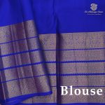 Pure Silk Sarees - Dual Shade Blue SASPS38686 - Image 2