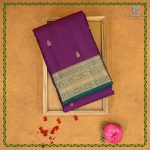 Pure Silk Sarees - Dual Shade Dark Purple SASPS38688